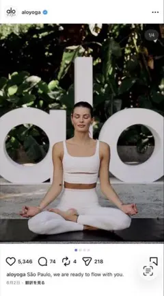 aloyoga正規品　alo yoga レギンス ヨガ　XS相当 aloyoga正規品 alo yoga レギンス ヨガ XS相当 【公式通販】
