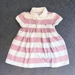 【美品】ポロ・ラルフ・ローレン ストライプドレス