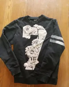 DIESEL　スウェット　数字　花柄