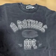 エイプ A BATHING APE グレー Tシャツ ラインストーン Y2k - メルカリ
