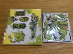 アンプタックカラーズ ぷりっつ アクリルスタンド アクリルキーホルダー