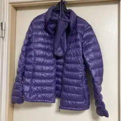 パープル ダウンジャケット