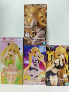 新品】To LOVEる フィギュア 5体セット 金色の闇 モモ ララ 春菜