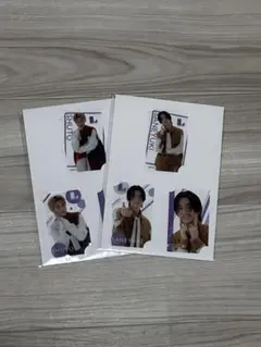 EBiDANくじ Lienel ビジュアルクリアカード 高桑真之 芳賀柊斗