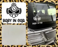 BABY IN CAR ステッカー♡車用 / 防水カッティング / ヒスミニ
