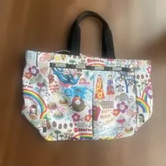 レスポートサック リバーシブル トートバッグ ハワイ限定柄 - メルカリ
