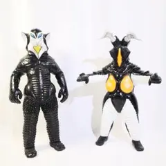 【非売品】メフィラス星人 ゼットン 2個セット ビッグサイズソフビ 約38cm