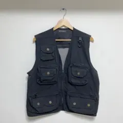 着画あり!!used 古着 テック 5ポケット フィッシングベストのサムネイル