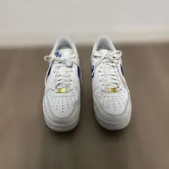 NIKE AIR FORCE 1 ’07 LO 白青26cm エアフォース1