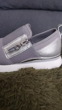 Hawkins Sport スリッポン グレー シルバーのサムネイル