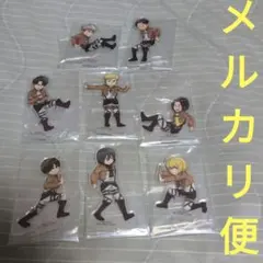 一番くじ　進撃の巨人　H賞　アクリルスタンド　8種　フルコンプ