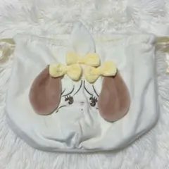 【即購入ok】mikko スフレ 巾着ポーチ