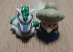 ジブリ どんぐり共和国 指人形 廃盤 ハク 湯婆婆 千と千尋の神隠し 2体セット