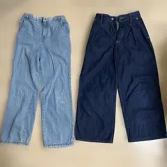 GUパンツ2着セットSとＬ