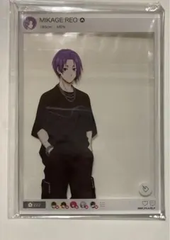 ブルーロック ZOZOTOWN アクリルカード 御影 玲王