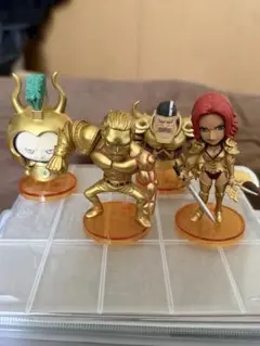 ワンピース ワーコレ FILM GOLD テゾーロ バカラ 他4体　フィギュア