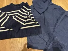 キッズ トップス と裏起毛スウェット上下
