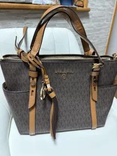 MICHAEL KORS ブラウン トートバッグ