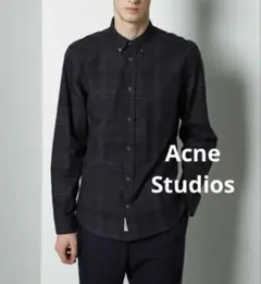 Acne Studios チェック柄 長袖シャツ Isherwood check