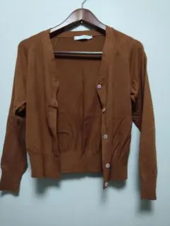 AMERICANHOLICブラウン 長袖 カーディガン