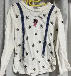 ミキハウス　ダブルB  長袖　ロンT 美品　騙し絵　レア　120 日本製