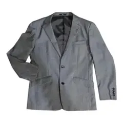 ファイブフォックス コムサメン グレー（千鳥柄） テーラードジャケット M