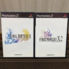 【２個セット】プレステソフト　ファイナルファンタジーX、X-2セットのサムネイル