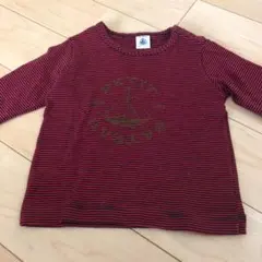 プチバトー♡薄手長袖トップス　80