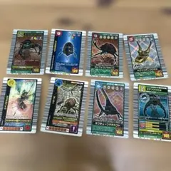昆虫トレーディングカード ムシキング　8枚セット