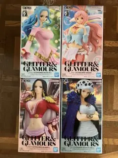 ワンピースグリッター&グラマラスフィギュアなど6点セット☆未開封