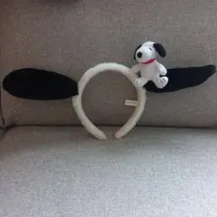 スヌーピー 耳カチューシャ
