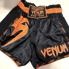 Venum ヴァンダレイ・シウバ ファイトショーツ サイズXXS 黒/オレンジ
