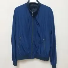 美品！ZARA MAN スタンドカラーMA-1 L ダークブルーのサムネイル