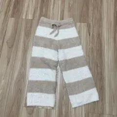 【ジェラピケ】2ボーダーロングパンツ