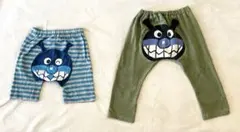 アンパンマン　ベビー用　ズボンセット　95 半ズボン　7部丈ズボン