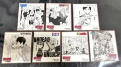 ジャンプフェア '25 アニメイト 特典 ミニ色紙 7種セット