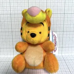 ディズニー　プーさん　ティガー被り物　ぬいぐるみのサムネイル