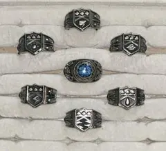 家庭教師ヒットマンREBORN リングコレ DX ボンゴレリング 全7種セット