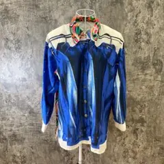 ✨captivant✨♡カッターシャツ♡長袖シャツ♡派手柄♡個性的(F)