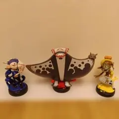 Amiibo 3体セット　スプラトゥーン　フウカ　マンタロー　ウツホ