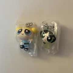 パワーパフガールズ めじるしアクセサリー バブルス バターカップ ガチャガチャ