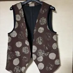 前、ボタン無しベスト