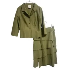 Sybilla シビラ セットアップ ジャケット ロングスカート グリーン