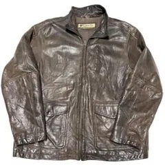 希少90-00sヴィンテージコロンビアフェイクレザー シェルパジャケット