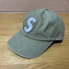 Supreme pigment canvas S logo 6-panel