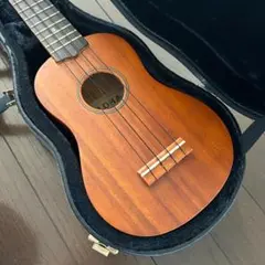 ★24B◆ウクレレ ALOHA AK-601 ハードケース ボディ背面キズ 側面シミ ネックキズ フレットクスミ 4166-03-1 く*ん様 8006）ALOHAのウクレレ、AK-601 本体 ハードケース付き - メルカリ