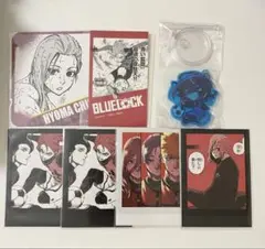 ブルーロック 千切豹馬 コースター ステッカー モノクロカード デコラ