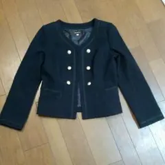 【JUSGLITTY】 ノーカラージャケット