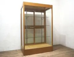 1988 ビンテージ 大型 5面ガラスケース 陳列台 ショーケース レトロ