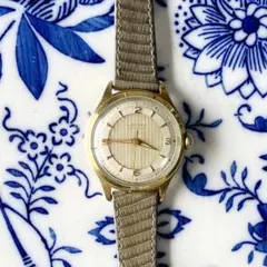 50s ドイツ製 GERMANY JUNGHANS 手巻き時計 金張り OH済みのサムネイル